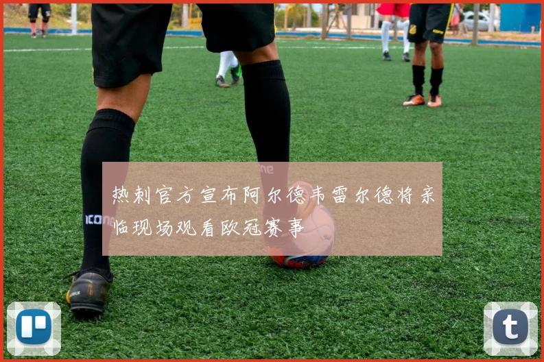 热刺官方宣布阿尔德韦雷尔德将亲临现场观看欧冠赛事